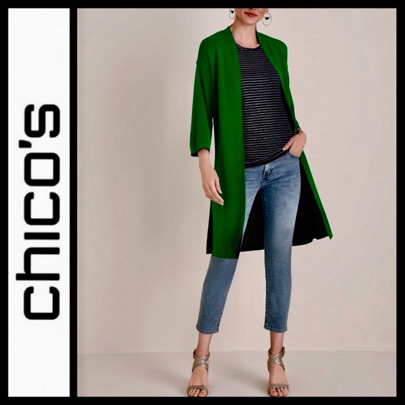 ⭐️SALE⭐️NWOT Chico’s So Slimming Girlfriend Crop Jean - Picture 2 of 8